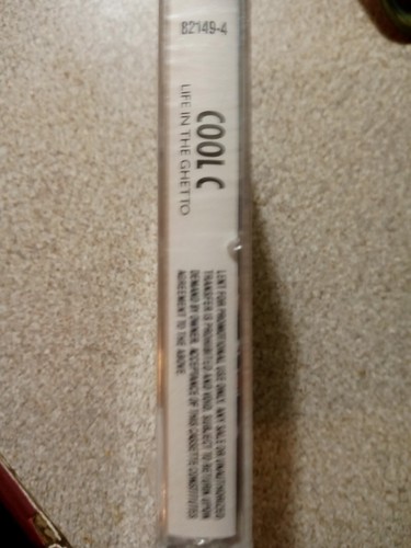 COOL C Life Of A Kid In The Ghetto SEALED Rap Hip Hop Tape Steady B Gangsta 1990 - Picture 3 of 4