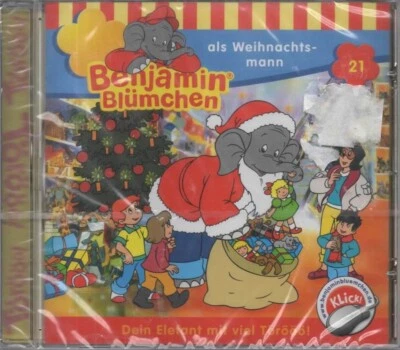 Benjamin Blümchen Folge 21 als Weihnachtsmann CD Hörspiel NEU - Bild 1 von 2
