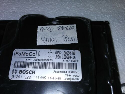 KB3G-12A650-BB Ford Ranger 2019-2020 ECM ECU Ordinateur - Picture 2 of 4