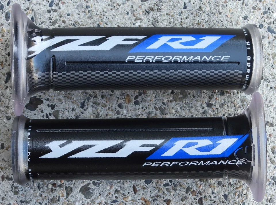 Yamaha YZF R1 HARRI'S BLUE GEL LOGO HAND GRIPS - Image 3 of 3