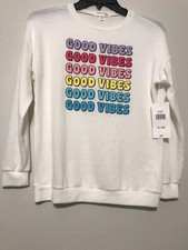 Eyeshadow Brand New Girls XL 16 Off White Sweater Long Sleeve