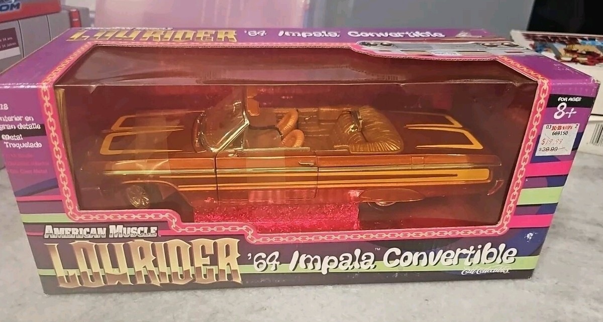 VINTAGE Ertl American Muscle '64 Impala Low Rider Convertible VHTF