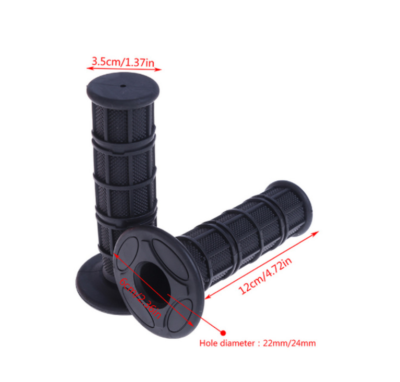 E Bike Grips 22MM 7/8" Handlebar Rubber Gel Hand Grips Universal Motorcycle Dirt Bi – HTT Motor Atv Grips - Foto 5