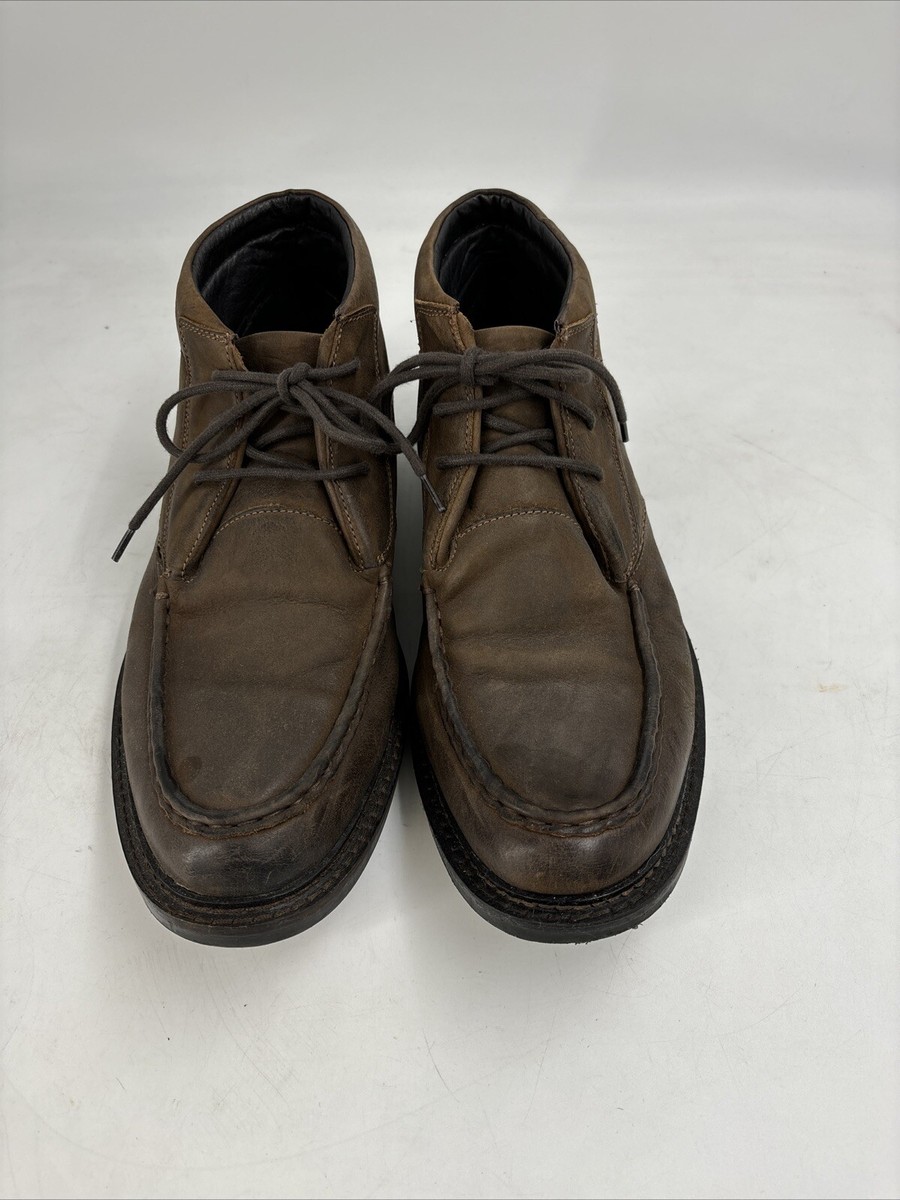 Johnson and Murphy Mens Chukka Ankle Desert Leather Boots Distressed Size 10 M Men main image 4