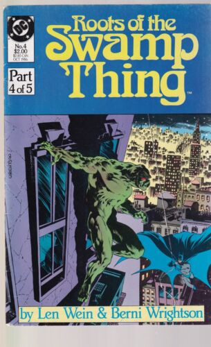 ROOTS OF THE SWAMP THING 4 -  1986 REPRINT  SERIES - DC COMICS - Photo 1 sur 1