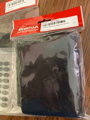 Genuine SENA Bicycle Helmet Pad Set Brand New Sealed package And new Helmet Bag - Picture 2 of 3