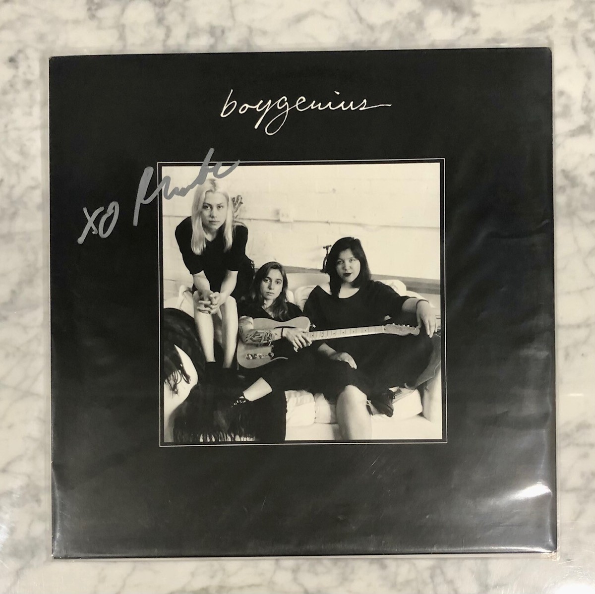 PHOEBE BRIDGERS SIGNED AUTOGRAPHED VINYL ALBUM BOY GENIUS LP