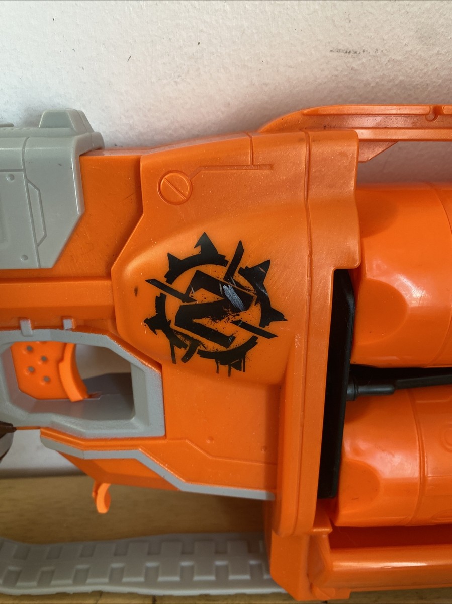 NERF Gun ZOMBIE STRIKE FLIPFURY Holds 12 Shots No Darts | eBay