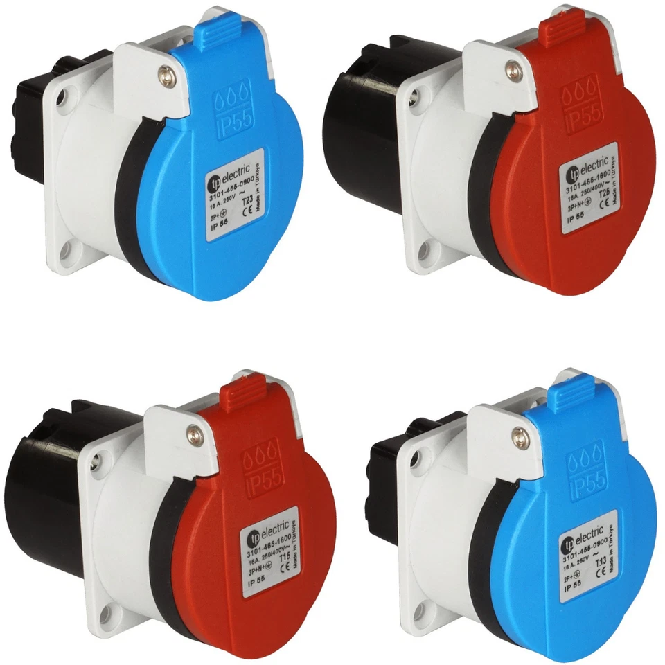 Einbausteckdose Steckdose Anbausteckdose Neue Schweiz Norm T 13 T 15 T 15 T 25 - Bild 2 von 4