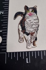 Kitty Cat Embroidery Iron-Sew Quality Patch Fast Free Shipping