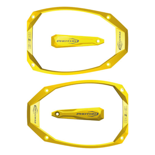 Yellow Seizmik Photon Side View Mirrors for 2017-2023 Can-Am Maverick X3 / MAX - Picture 2 of 8