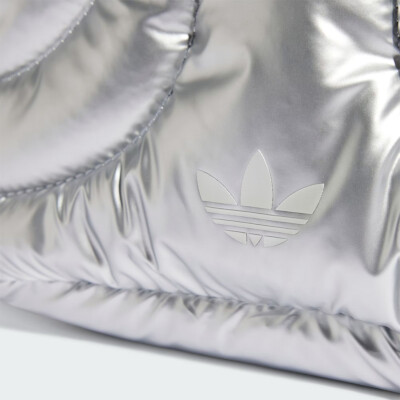 New Adidas Original METALIC MINI BOWLING BAG JD1337 SILVER