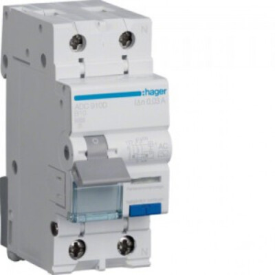ADC920D B20A/ 30MA/AC 1P+N FEHLERSTROMSCHUTZSCHALTER B20A 2M 30MA AC 6KA 