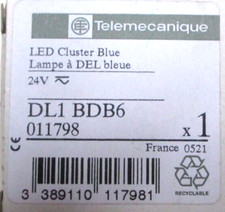 Telemecanique LED Cluster Blue DL1BDB6 011798 A7593AES