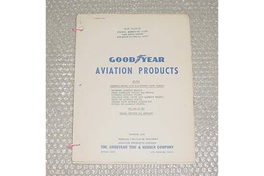 AP-243, Good Year Aircraft Wheel Assembly 9542639 Overhaul and Parts Manual