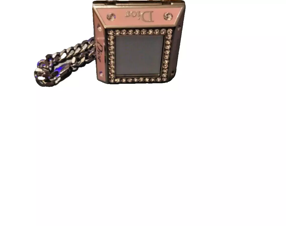 Bague / breloque sac DIOR princesse Swarovski cristal. Inutilisé. ???