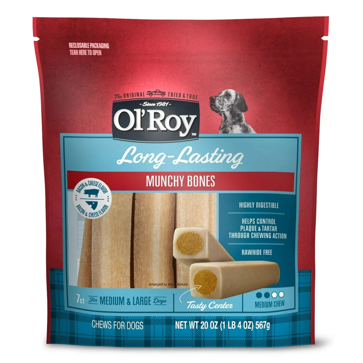 Ol roy top bacon flavor