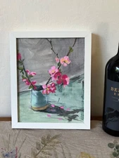 Blossoms in a Vase - Original Art