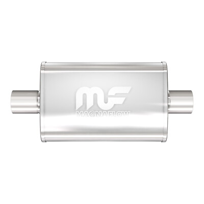 Magnaflow 11216 Performance Muffler 2.5'' Center/Center 4x9x14 Oval Stainless