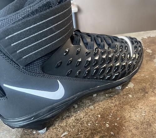 Nike Men’s Force Savage Pro 2 D Lineman Black White Football Cleats Size 16 - Picture 5 of 22