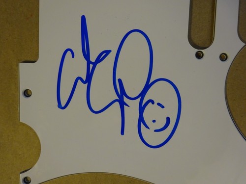Signed Adam Sandler Autographed Guitar Pick Guard Chanukah Song Beckett BAS COA - Picture 3 of 6