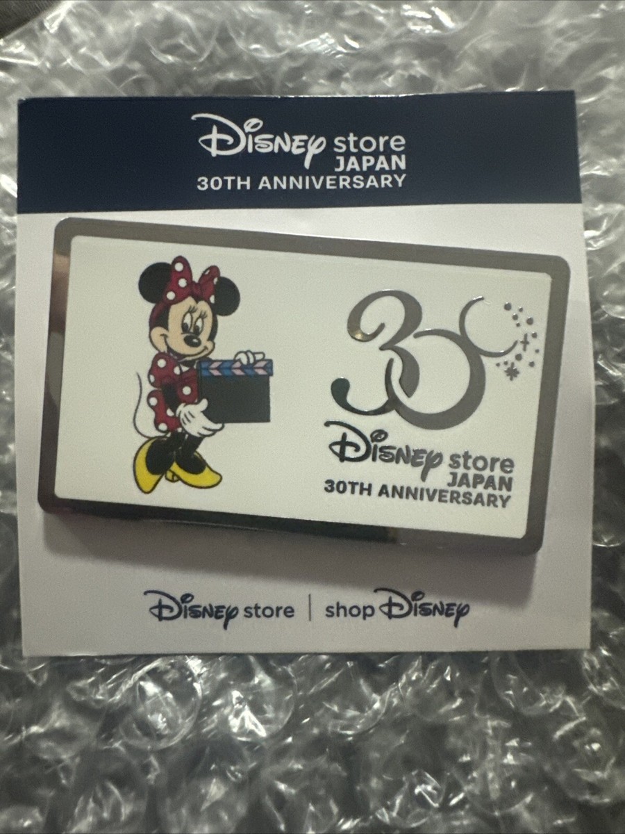 ミニー♪　803530 Disney Store 30th Anniversary Minnie Mouse Pin JDS Japan | eBay