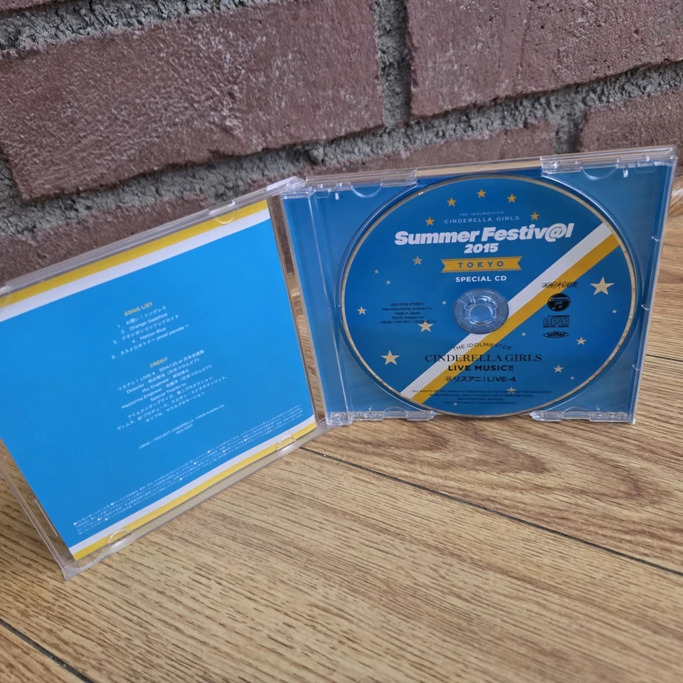 THE IDOLM@STER CINDERELLA GIRLS LIVE MUSIC! リスアニ! LIVE-4 Summer Festiv@l 2015 CD Foto 4 de 4