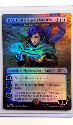 2024 MTG Magic the Gathering Secret Lair Foil 1590 Kaito Mysterious Maestro Jace
