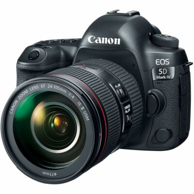 Canon EOS 5D Mark IV EF 24-105mm f/4L Camera Lens Kit for sale