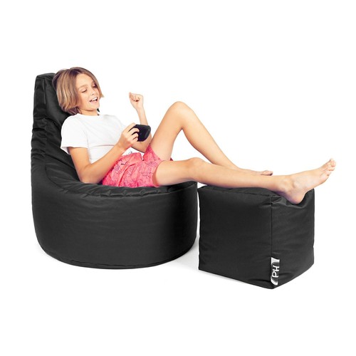 Patchhome Sessel - Würfel im Set mit Füllung - Gamer Sessel /Sitzsack - Würfel - Bild 11 von 135