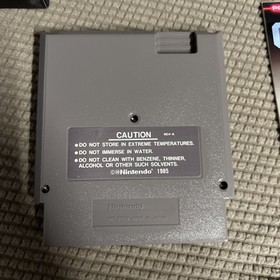 Super Glove Ball Nintendo Entertainment System  NES Cart And Manual