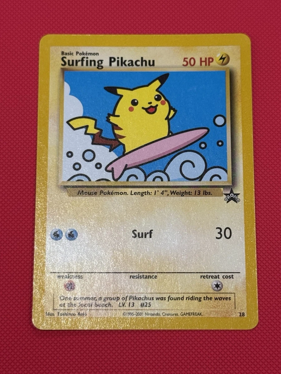 Surfing Pikachu Pokémon TCG Cards for sale | eBay
