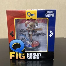 Q Fig Suicide Squad Harley Quinn Figure Quantum Mechanix (New, Factory Sealed)