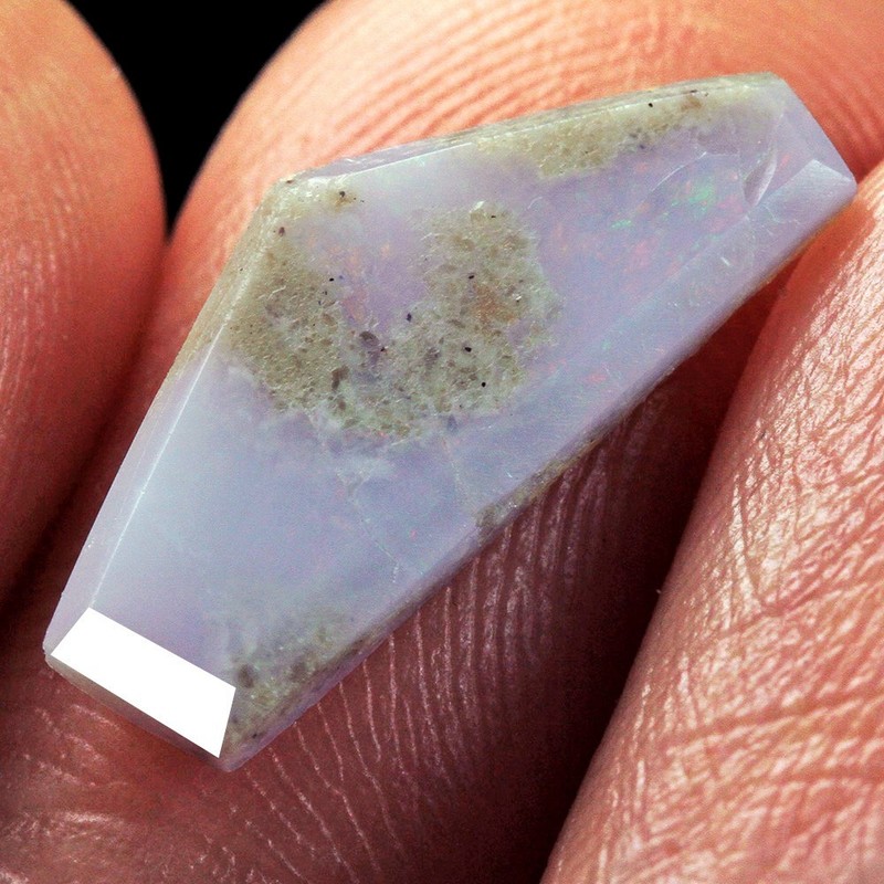 1.85Ct Australian Natural Opal Facet Cut UYONQ33
