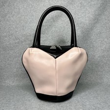 Borsa a tracolla Y2K Fontanelli Codrillon rosa cuore corsetto nero Italia