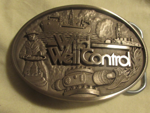 Wild Well Control Belt Buckle Limited Edition 2013-2014 Solid Bronze