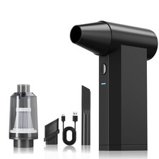 Electric Air Duster, 250000RPM Super Power Cordless Air Duster, 4Gear Adjusta...