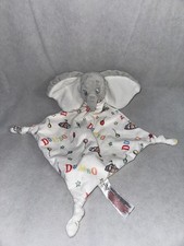 Disney Baby Dumbo Elephant Comforter Blanket Grey soft toy blankie Primark