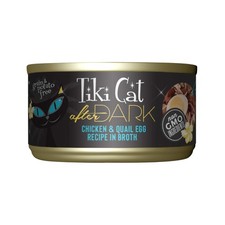 Tiki Cat After Dark Chicken & Quail Egg High-Protein, 100% Non-GMO Wet Cat Food,