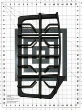 OEM Genuine Burner Grate Left 318391705 318379405 for Kenmore Elite Cooktop