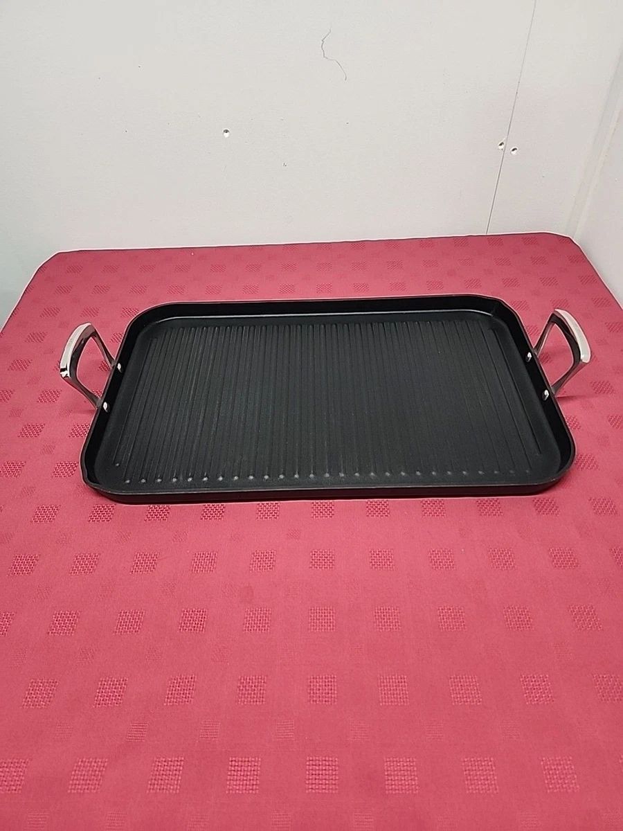 Plancha anodizada dura All-Clad B1 sin PFOA antiadherente doble quemador nueva
