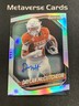 2025 Panini Prizm Black Silver #174 Daylan McCutcheon Auto Longhorns
