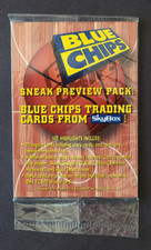 1994 Skybox Blue Chips Sneak Preview Pack - 2 Prototype Cards Sealed