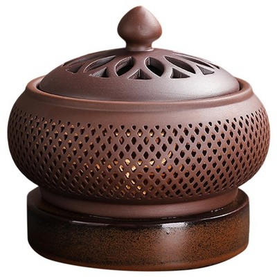 Sand Timed Sandalwood Electronic Burner Set 110V Essential For Home Decor O7Y9