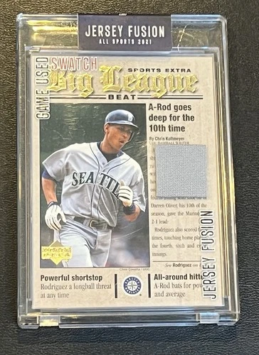 Alex Rodriguez Jersey Fusion 2021