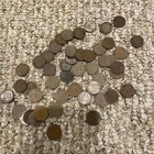 Lincoln Wheat Pennies Roll of 50 Mixed Dates from 1939-1958