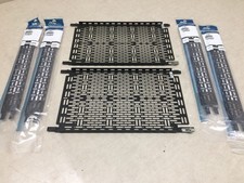 Lot of 6 Middle Atlantic Lever Lock Vertical Panel Channel 21"x10"