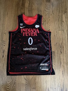 Indiana Fever Kelsey Mitchell Stranger Things Jersey Original - Men’s Medium
