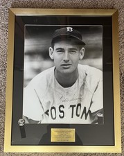Ted Williams Signed 16x20 Framed Photo PSA DNA Autographed Red Sox