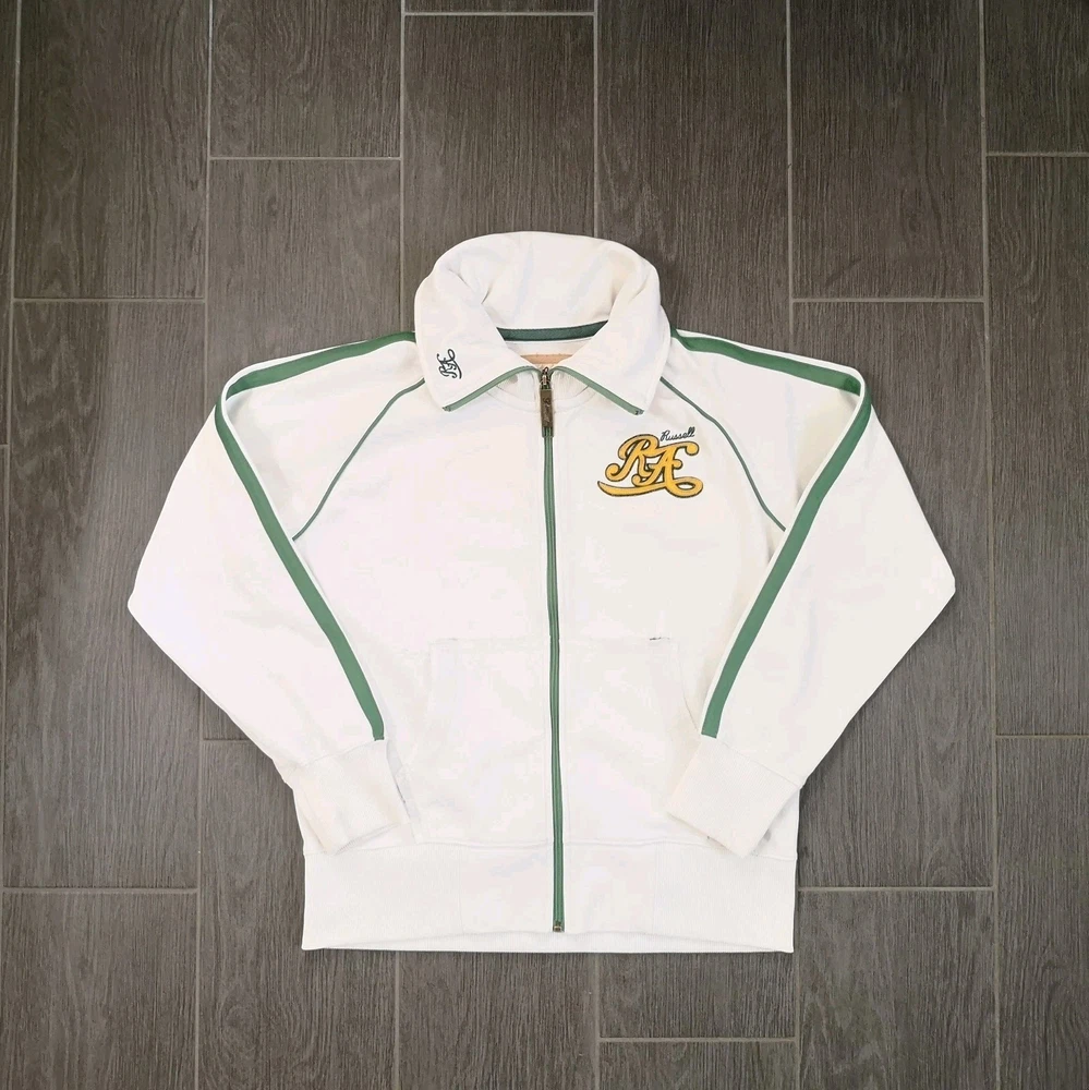 Russell Athletic College Jacke RA Größe: M Streetwear Sport Sommer Mode Baseball